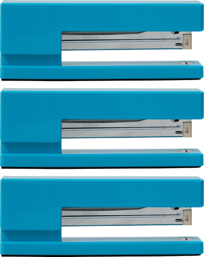 Blue Stapler Set (3 Pack)