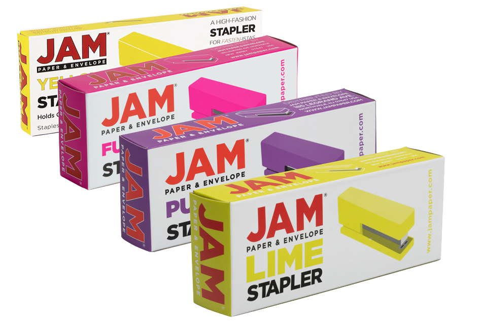 Assorted Fashion Stapler Set (4 Pack)