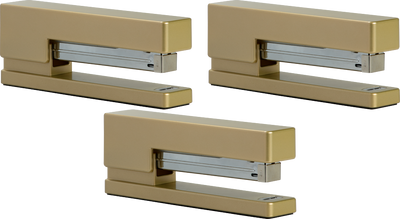 Gold Stapler Set (3 Pack)