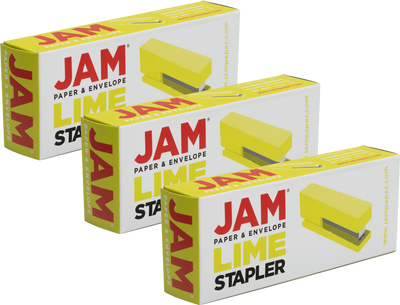 Lime Green Stapler Set (3 Pack)