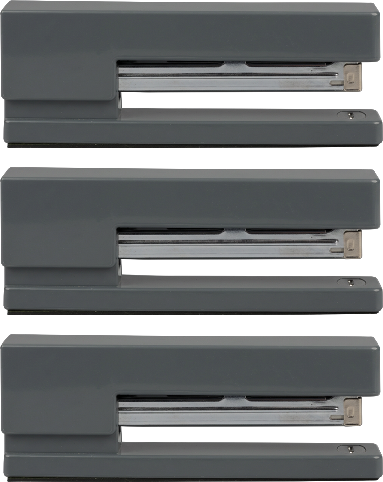 Gray Stapler Set (3 Pack)