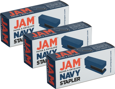 Navy Stapler Set (3 Pack)