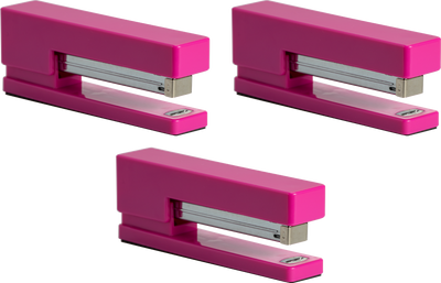 Fuchsia Stapler Set (3 Pack)