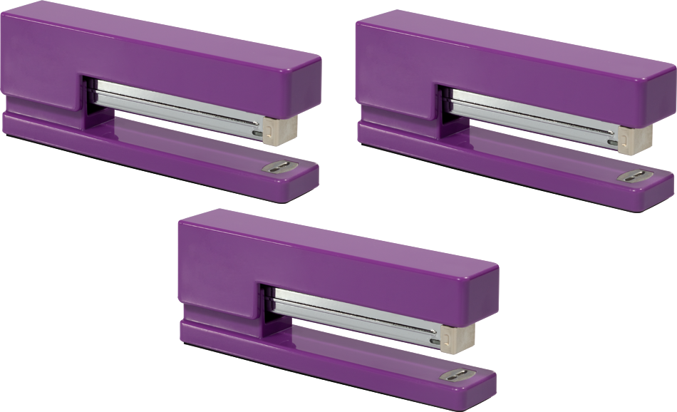 Purple Stapler Set (3 Pack)
