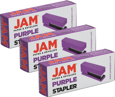 Purple Stapler Set (3 Pack)