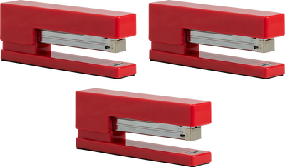 Red Stapler Set (3 Pack)