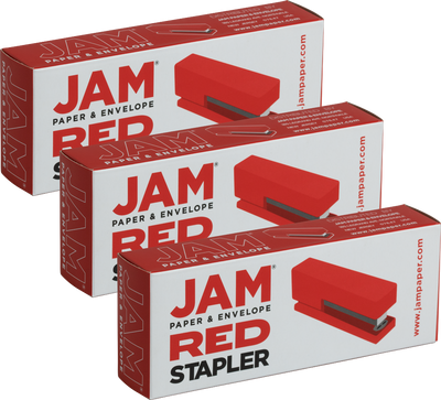 Red Stapler Set (3 Pack)