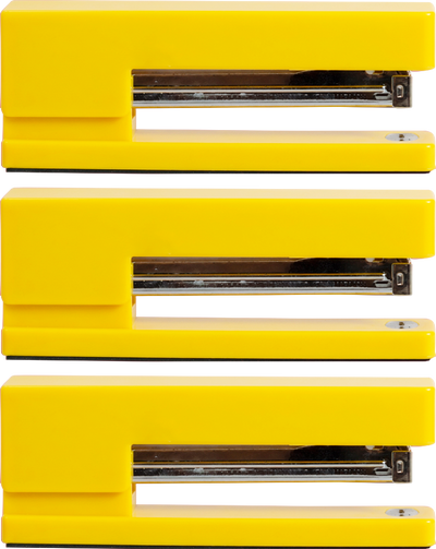 Yellow Stapler Set (3 Pack)