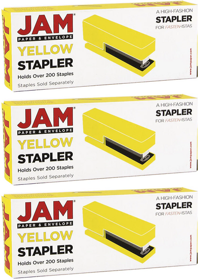 Yellow Stapler Set (3 Pack)