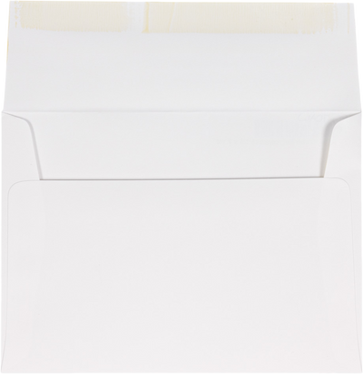 White 32lb Strathmore A7 Invitation Premium Envelopes (5 1/4 x 7 1/4)