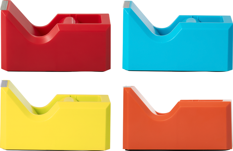 Assorted Tape Dispenser Set (4 Pack)