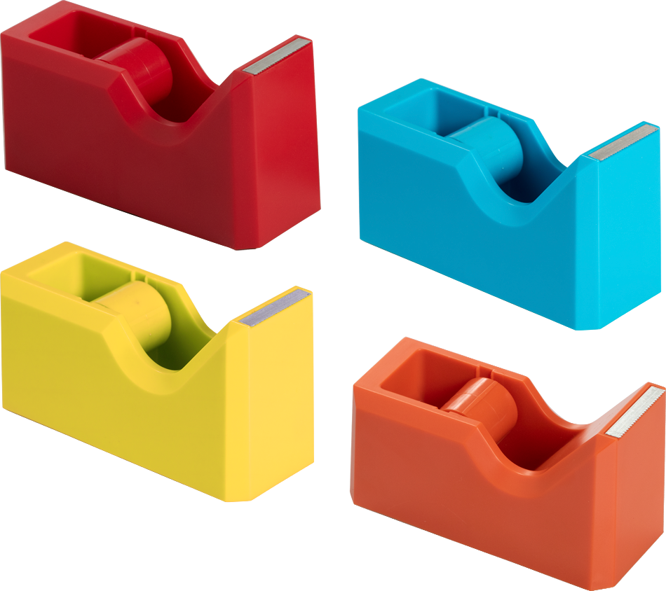 Assorted Tape Dispenser Set (4 Pack)