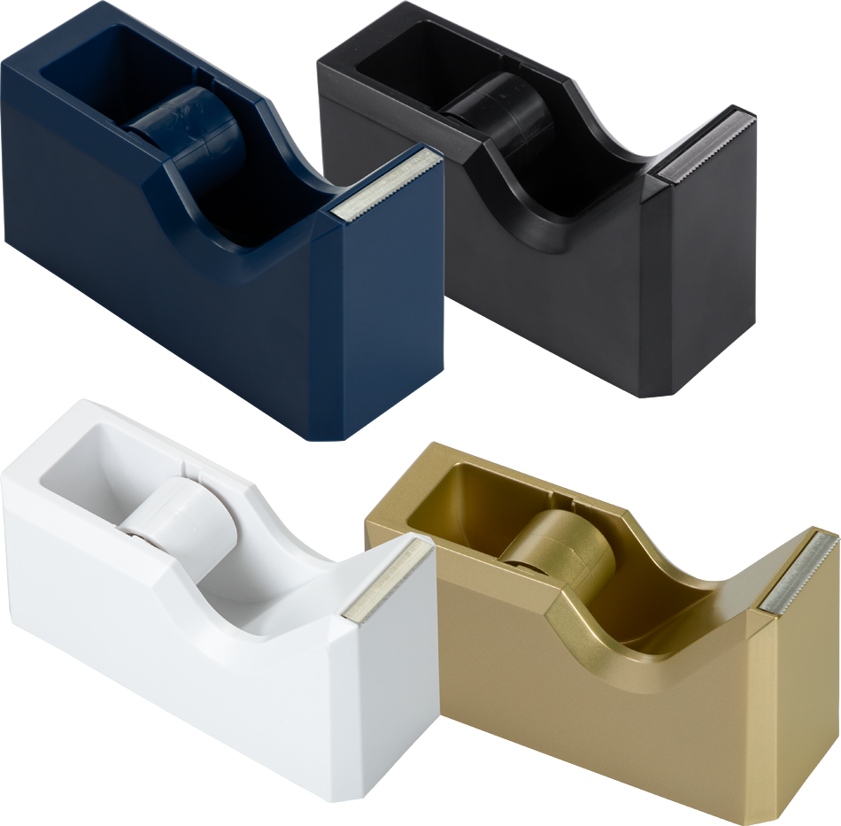 Assorted Professional Tape Dispenser Set (4 Pack)