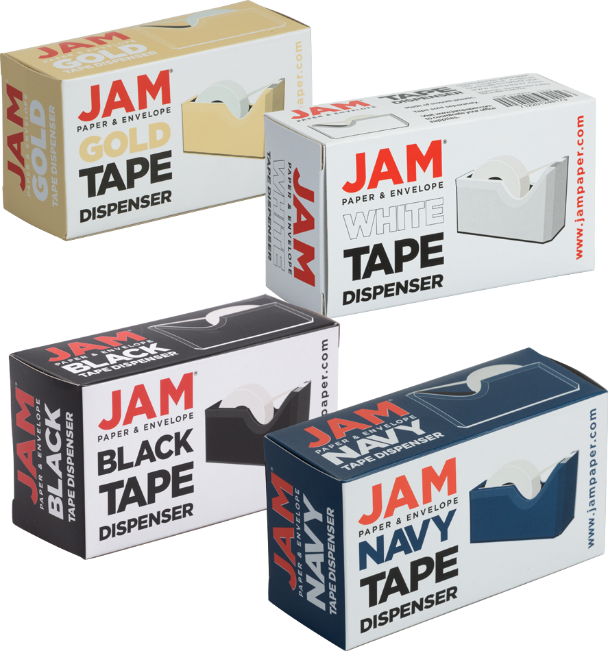 Assorted Professional Tape Dispenser Set (4 Pack)