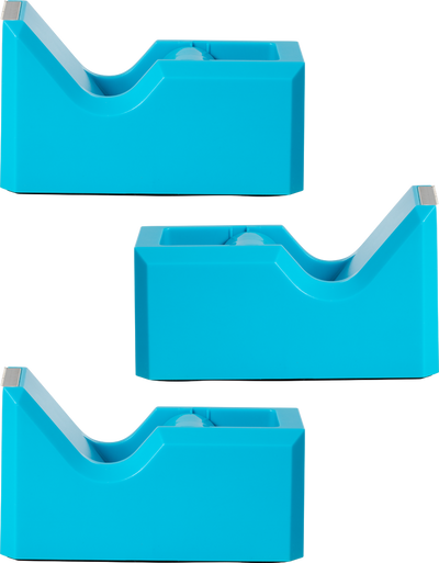 Blue Tape Dispenser Set (3 Pack)