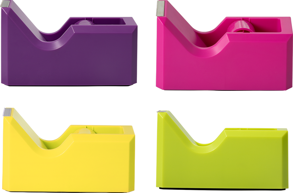Assorted Fashion Tape Dispenser Set (4 Pack)
