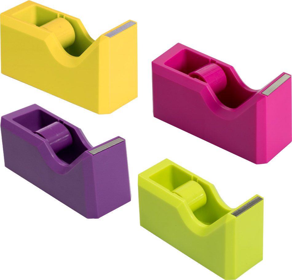 Assorted Fashion Tape Dispenser Set (4 Pack)