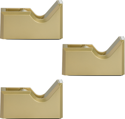 Gold Tape Dispenser Set (3 Pack)