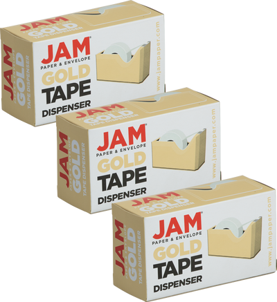 Gold Tape Dispenser Set (3 Pack)