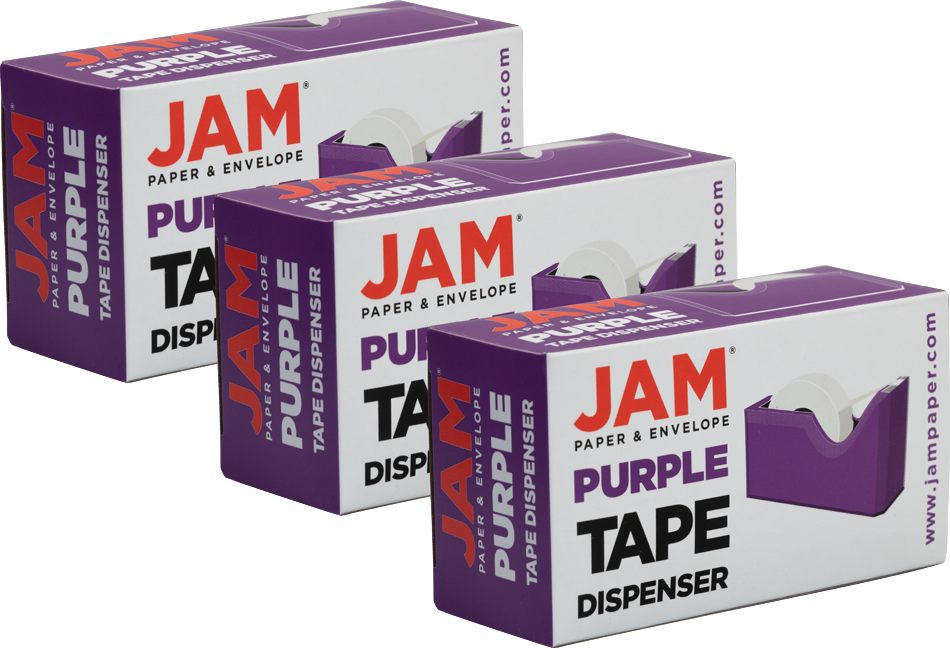 Purple Tape Dispenser Set (3 Pack)