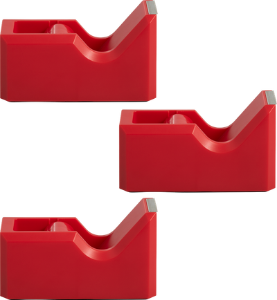 Red Tape Dispenser Set (3 Pack)