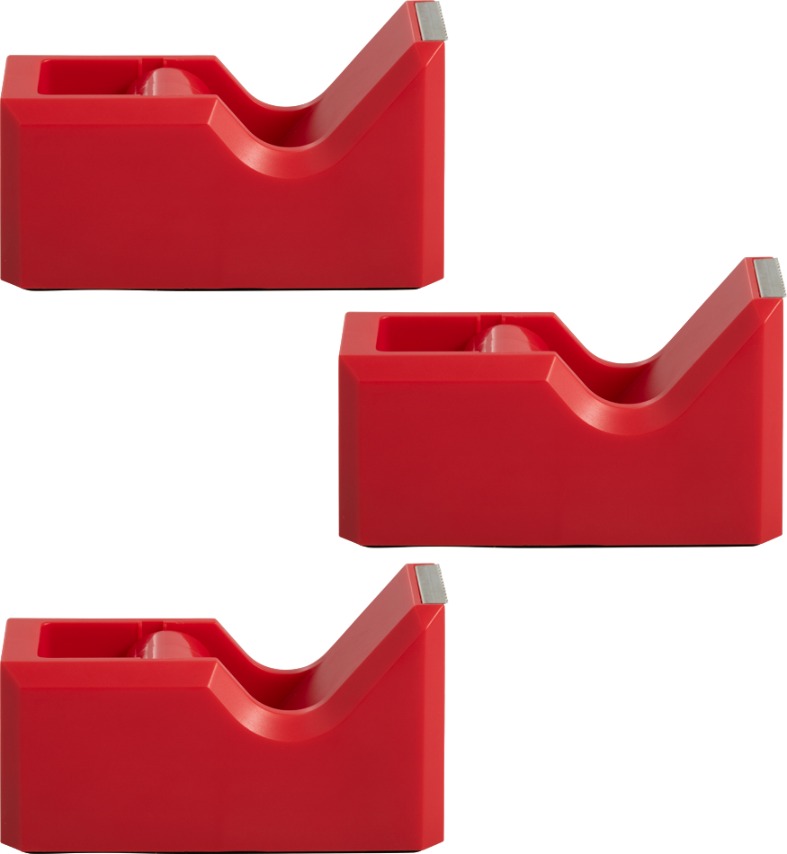 Red Tape Dispenser Set (3 Pack)