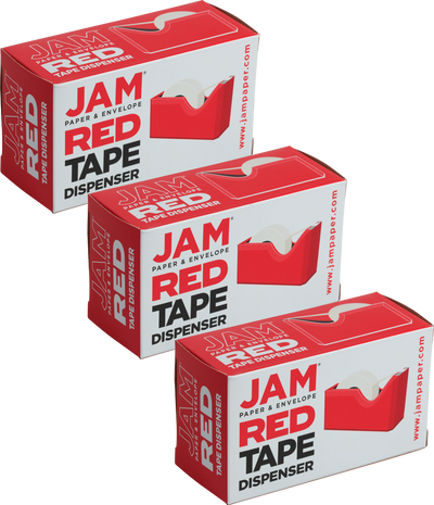Red Tape Dispenser Set (3 Pack)