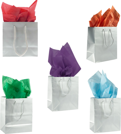 Assorted Tissue Paper (20 x 26) 5 Packs of 10 Sheets (50 Total Sheets)