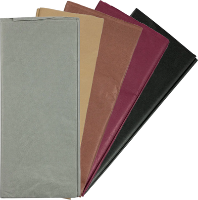 Primary Assorted Tissue Paper (20 x 26) 5 Packs of 10 Sheets (50 Total Sheets)