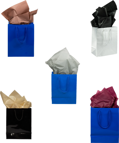 Primary Assorted Tissue Paper (20 x 26) 5 Packs of 10 Sheets (50 Total Sheets)