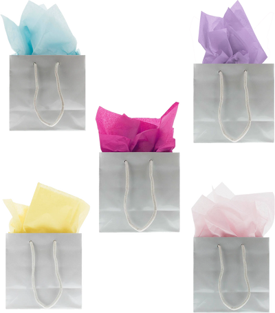 Fashion Assorted Tissue Paper (20 x 26) 5 Packs of 10 Sheets (50 Total Sheets)