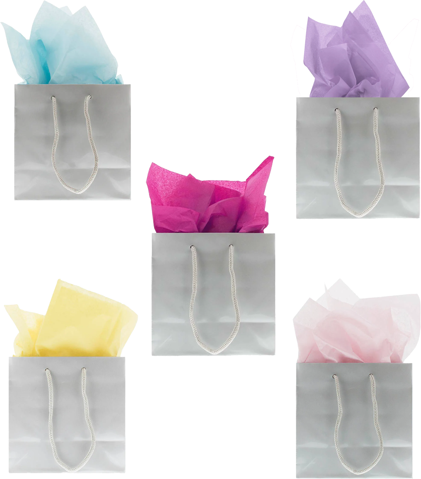 Fashion Assorted Tissue Paper (20 x 26) 5 Packs of 10 Sheets (50 Total Sheets)