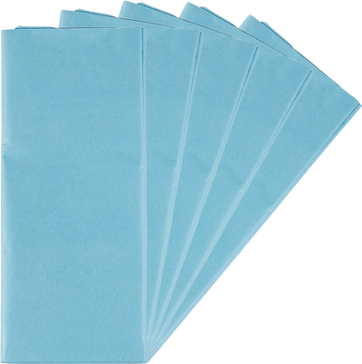 Bright Blue Tissue Paper (20 x 26) 5 Packs of 10 Sheets (50 Total Sheets)