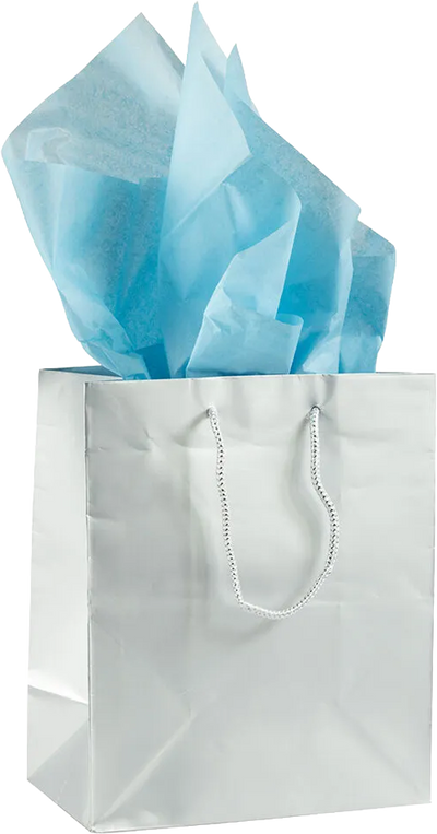 Bright Blue Tissue Paper (20 x 26) 5 Packs of 10 Sheets (50 Total Sheets)