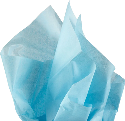 Bright Blue Tissue Paper (20 x 26) 5 Packs of 10 Sheets (50 Total Sheets)
