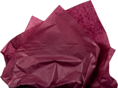 Burgundy Tissue Paper (20 x 26) 10 Packs of 10 Sheets (100 Total Sheets)
