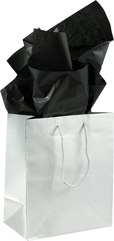 Black Tissue Paper (20 x 26) 10 Packs of 10 Sheets (100 Total Sheets)
