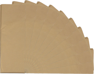 Gold Tissue Paper (20 x 26) 10 Packs of 10 Sheets (100 Total Sheets)