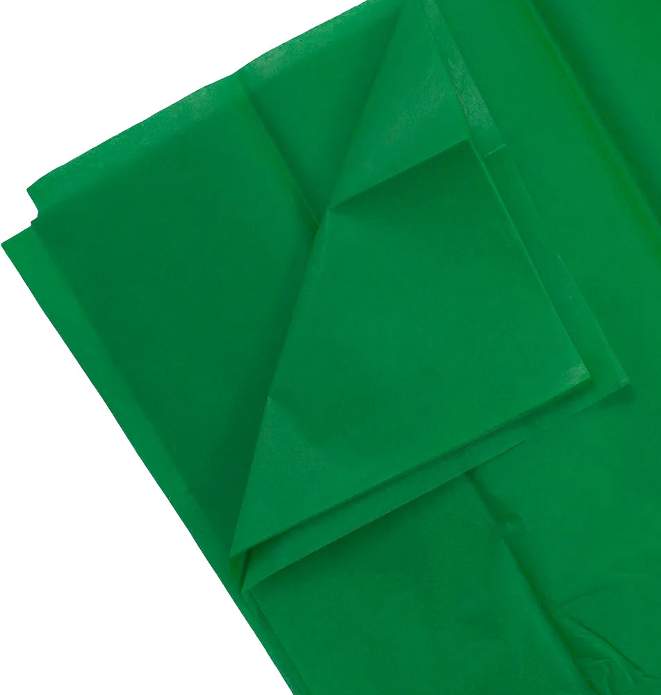 Green Tissue Paper (20 x 26) 5 Packs of 10 Sheets (50 Total Sheets)
