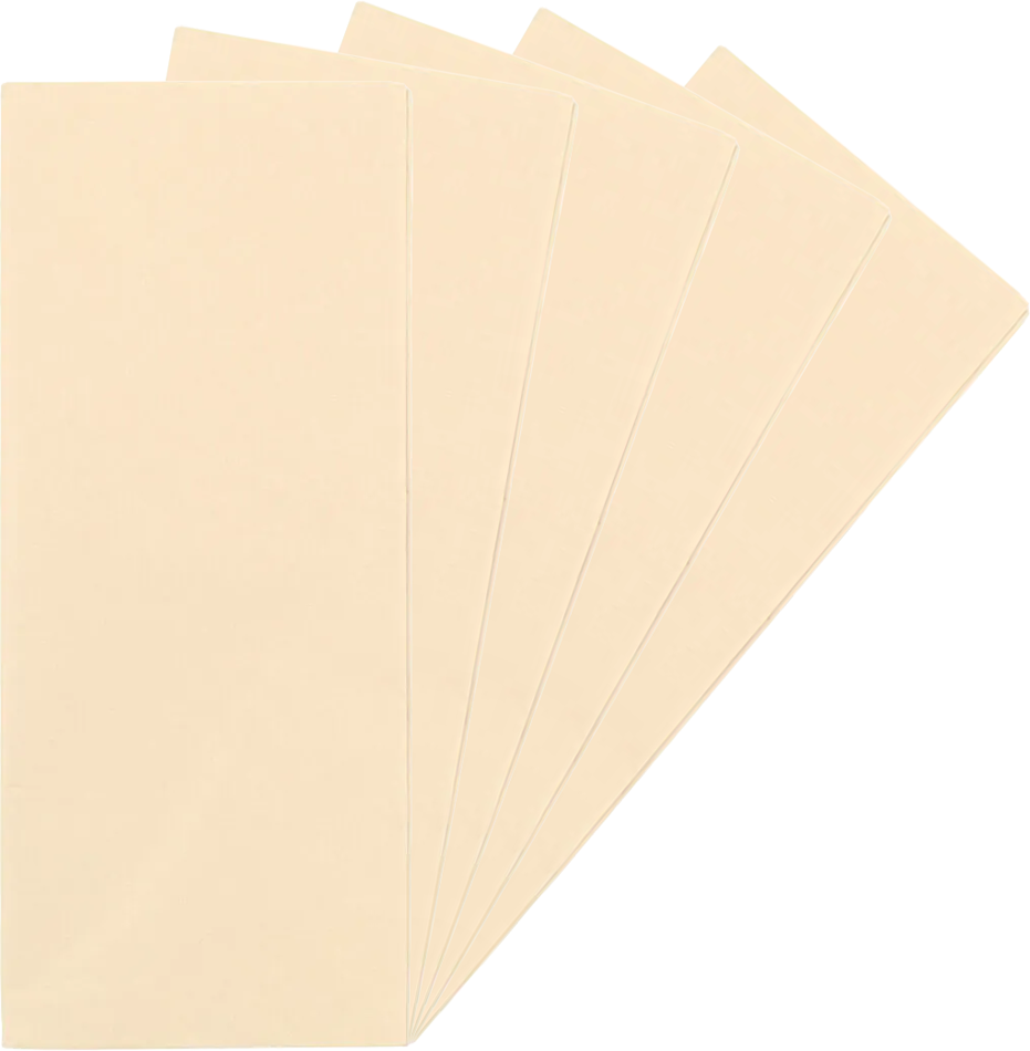 Ivory Tissue Paper (20 x 26) 5 Packs of 10 Sheets (50 Total Sheets)