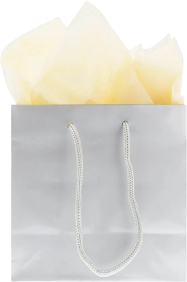 Ivory Tissue Paper (20 x 26) 5 Packs of 10 Sheets (50 Total Sheets)