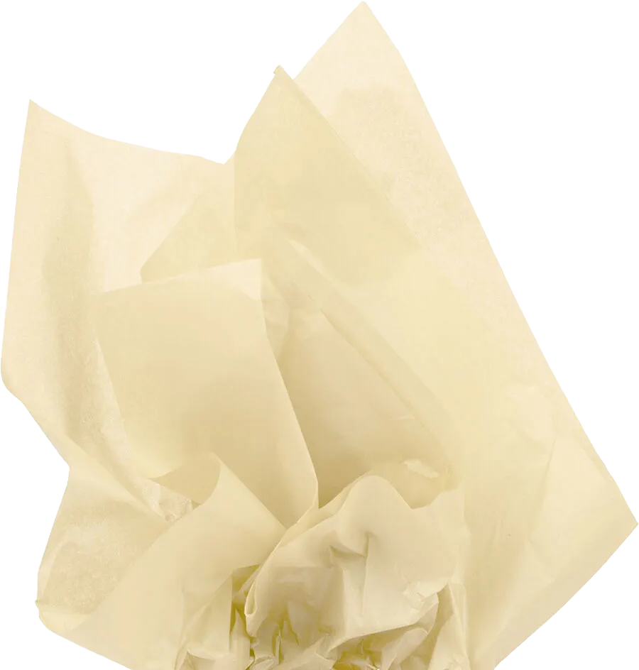 Ivory Tissue Paper (20 x 26) 10 Packs of 10 Sheets (100 Total Sheets)