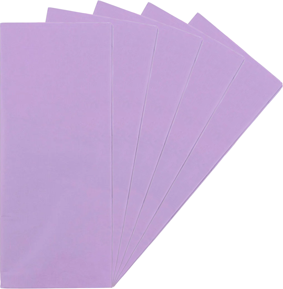 Lilac Tissue Paper (20 x 26) 5 Packs of 10 Sheets (50 Total Sheets)