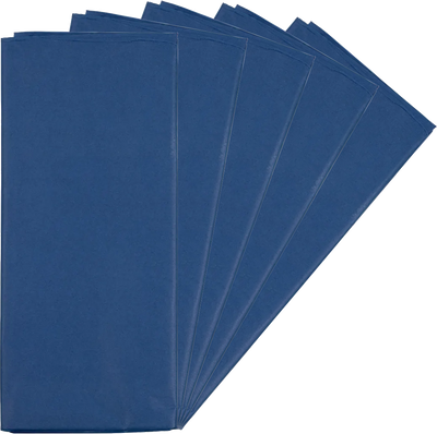 Navy Tissue Paper (20 x 26) 5 Packs of 10 Sheets (50 Total Sheets)
