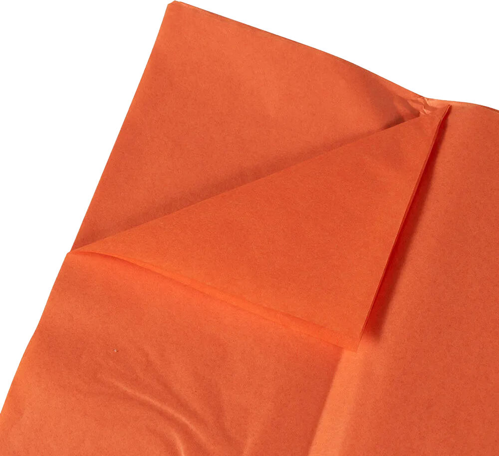 Orange Tissue Paper (20 x 26) 10 Packs of 10 Sheets (100 Total Sheets)