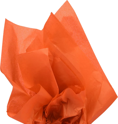 Orange Tissue Paper (20 x 26) 10 Packs of 10 Sheets (100 Total Sheets)