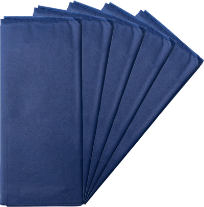 Presidential Blue Tissue Paper (20 x 26) 5 Packs of 10 Sheets (50 Total Sheets)