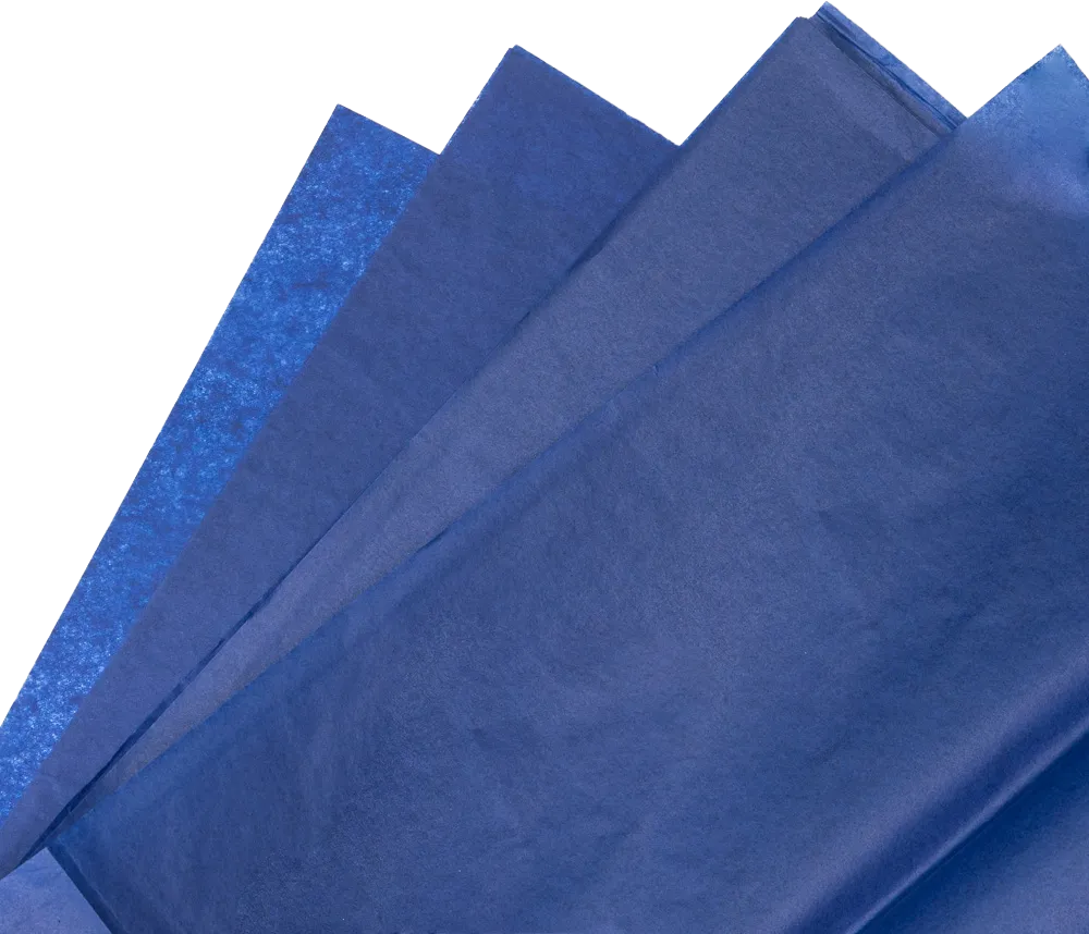 Presidential Blue Tissue Paper (20 x 26) 5 Packs of 10 Sheets (50 Total Sheets)