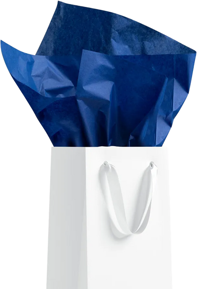 Presidential Blue Tissue Paper (20 x 26) 5 Packs of 10 Sheets (50 Total Sheets)