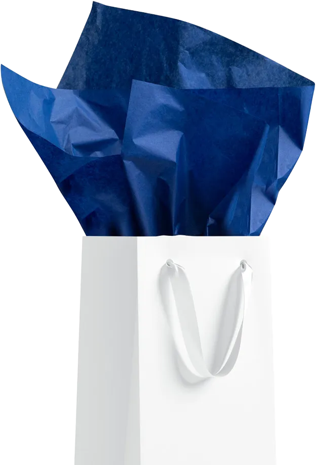 Presidential Blue Tissue Paper (20 x 26) 5 Packs of 10 Sheets (50 Total Sheets)
